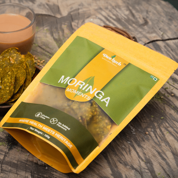 Moringa Moments by Desherb – Light, Guilt-Free Snack with Indrayani Rice and Herbs