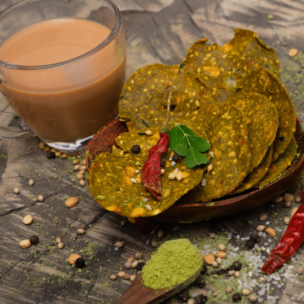 Moringa Moments by Desherb – Light, Guilt-Free Snack with Indrayani Rice and Herbs