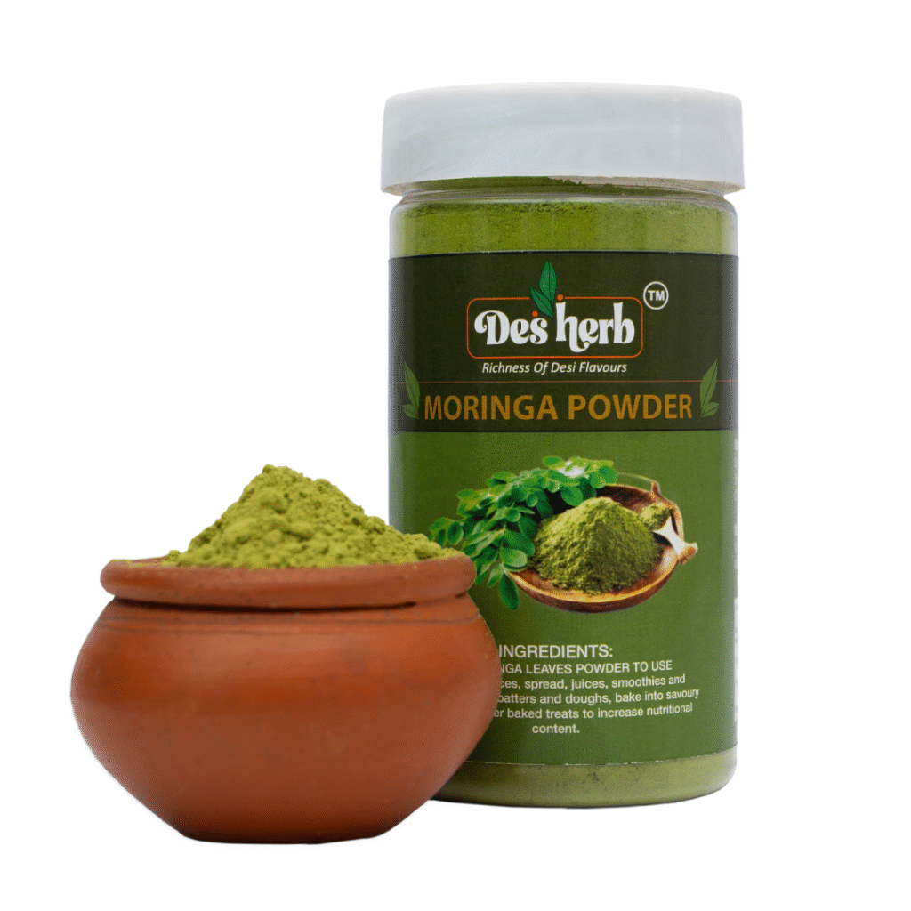 Desherb Moringa Powder Front Pack Image