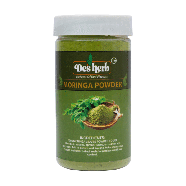 Desherb Moringa Powder Front Pack Image