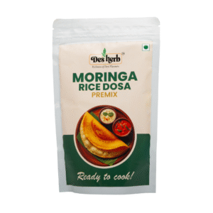 Desherb Moringa Rice Dosa Premix – Easy-to-Make Healthy Breakfast Mix with Superfood Benefits