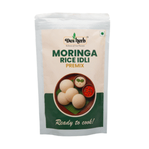 Desherb Moringa Rice Idli Premix – Healthy Instant Idli Mix with Moringa and Rice Flour