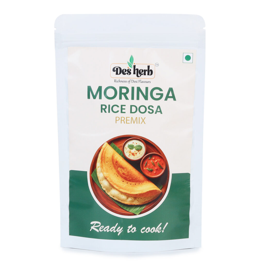 Desherb Moringa Rice Dosa Premix