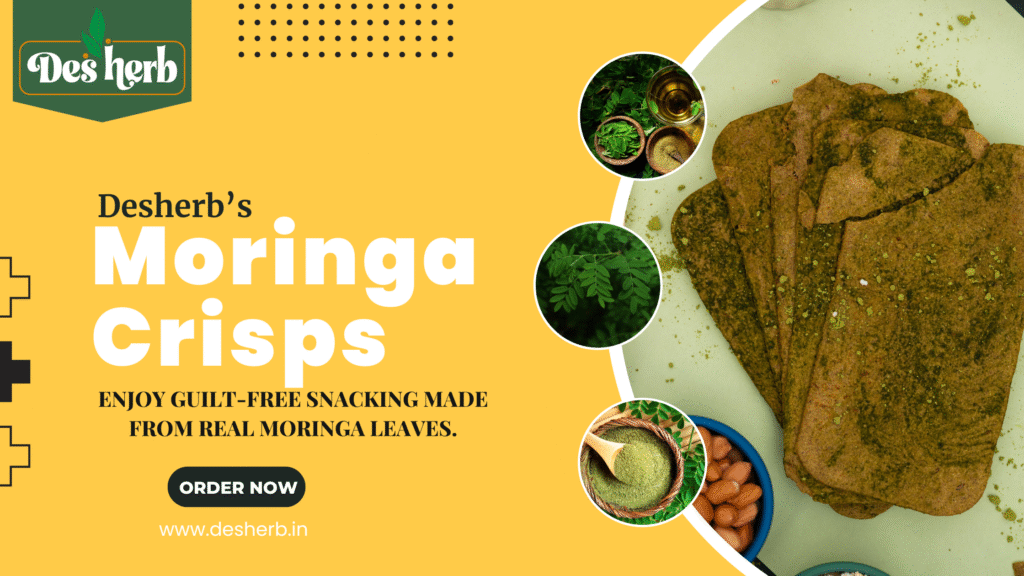 Desherb Moringa Crisps