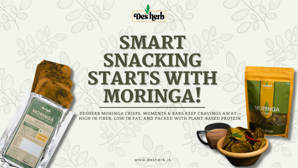 What makes moringa a smart snack for weight management