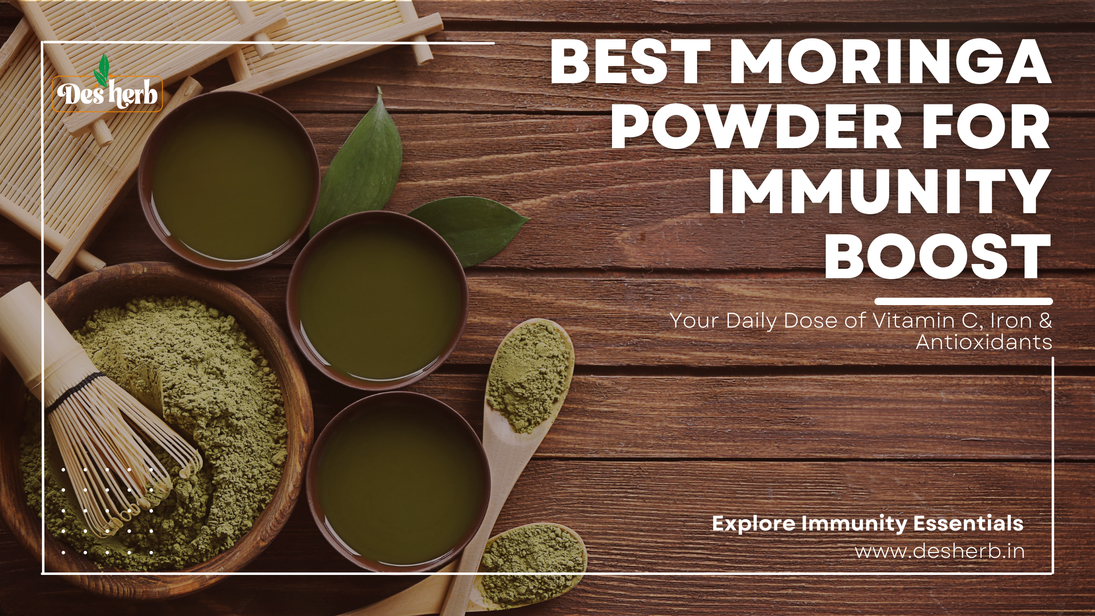 Best Moringa Powder for Immunity Boost