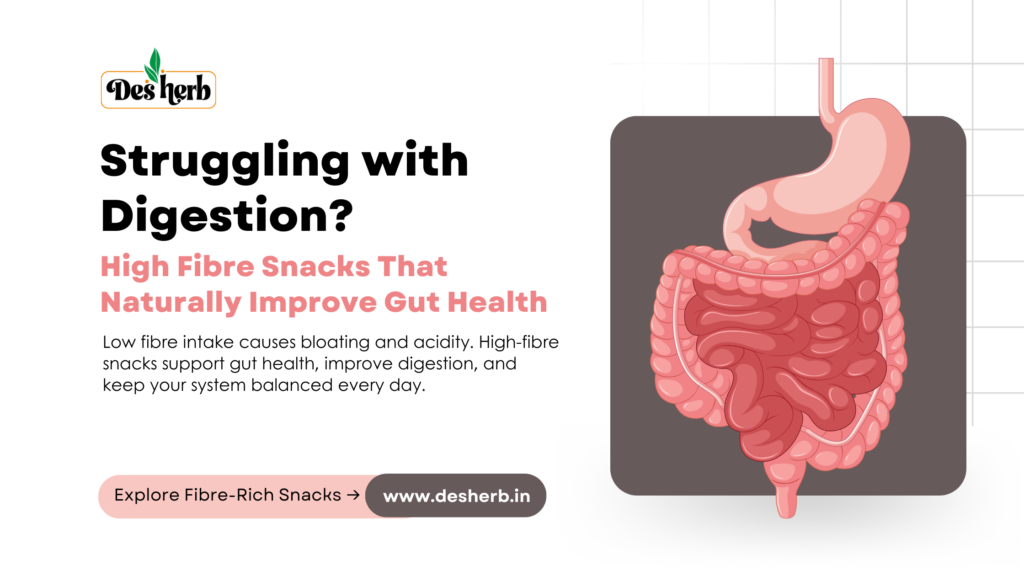 High Fibre Snacks for Digestion