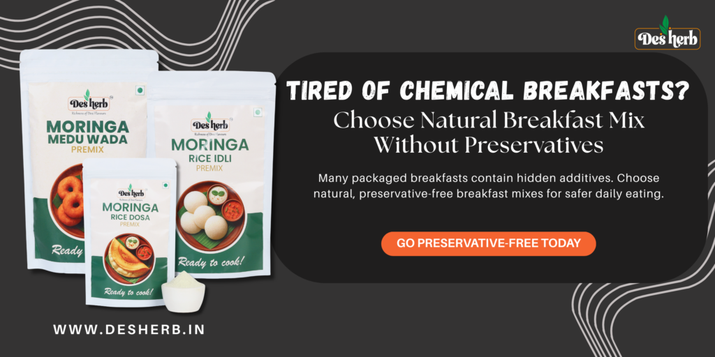 Natural breakfast mix without preservatives