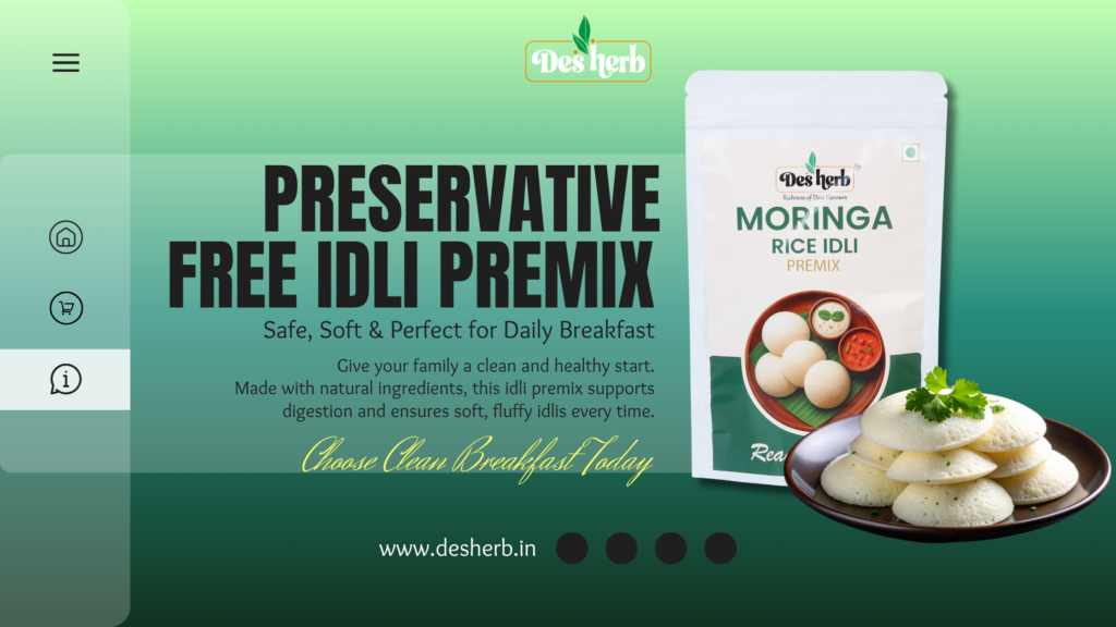 preservative free idli premix