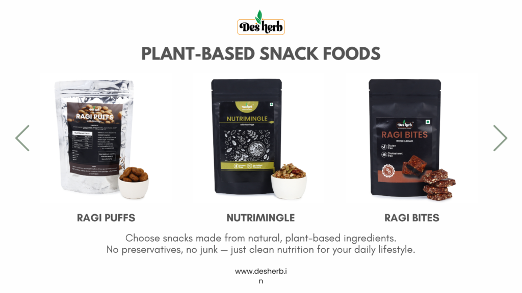 plant based snack foods India