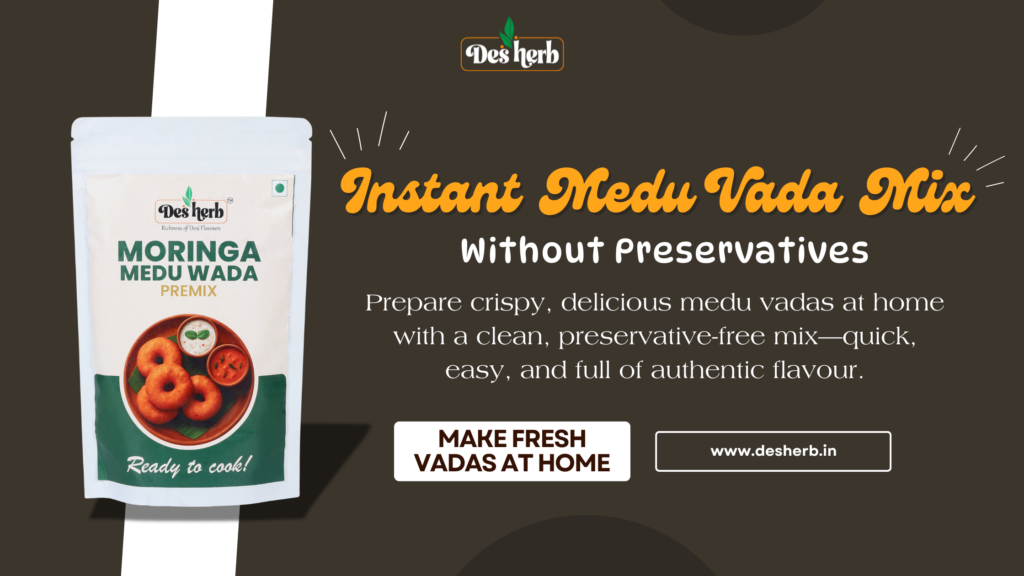 instant medu vada mix without preservatives