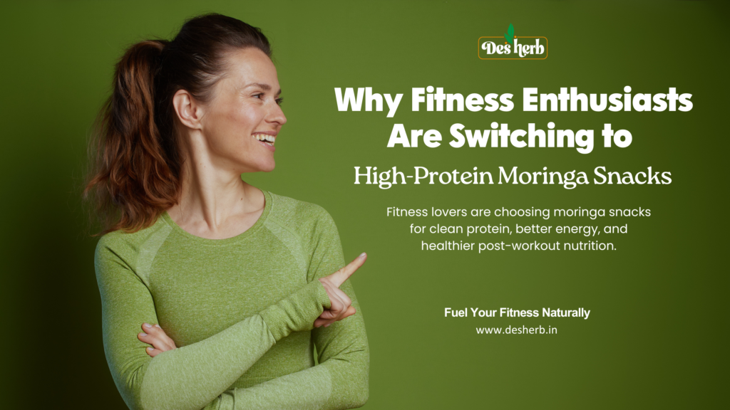 High protein moringa snacks