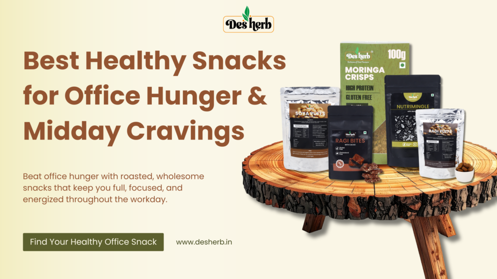 Healthy office snacks India
