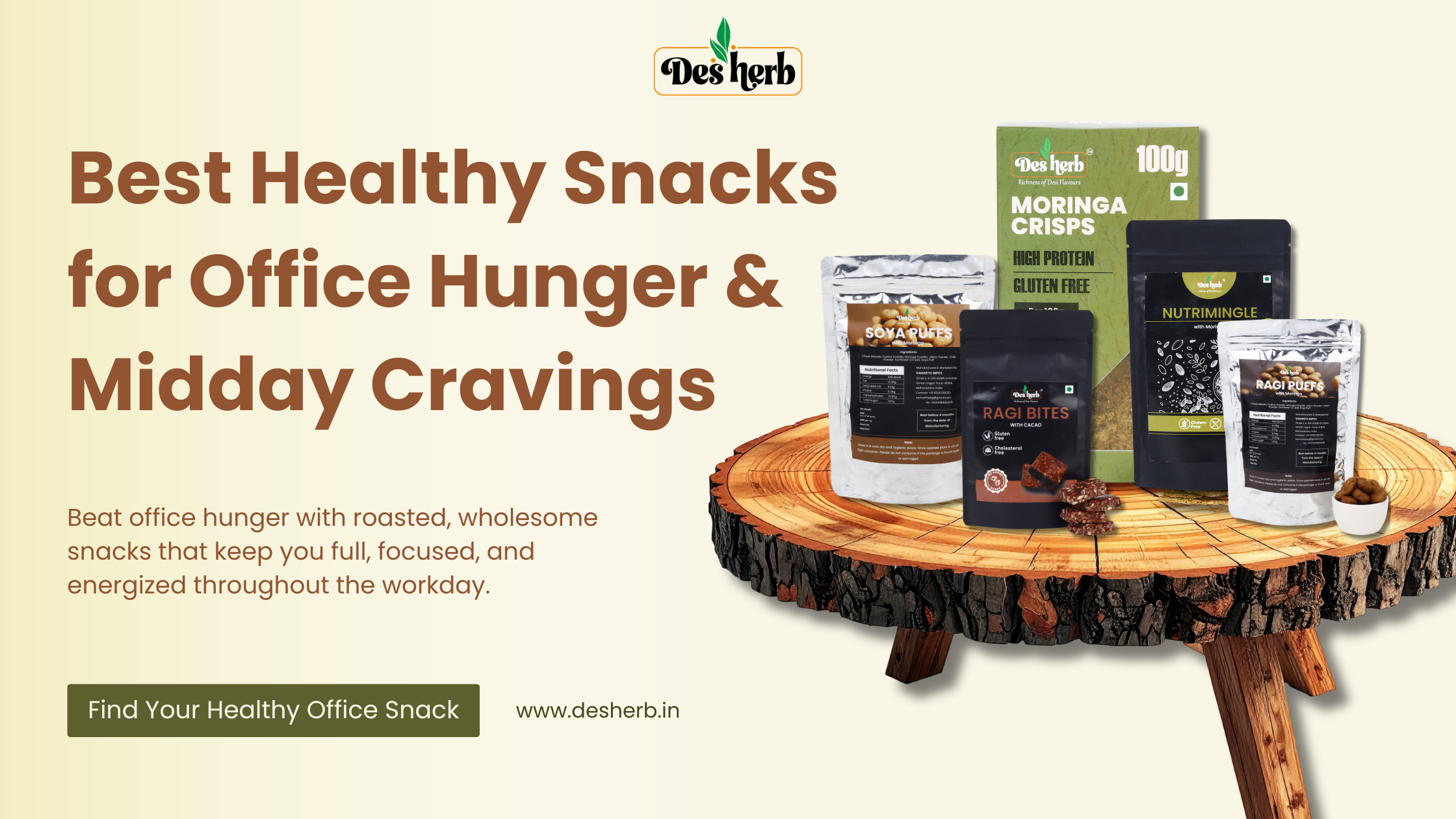 Healthy office snacks India